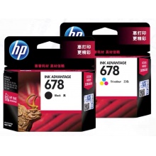 原装 HP 惠普 678黑色彩色套装墨盒  hp2648 4518 3548 1518 1018 4648 2548墨盒