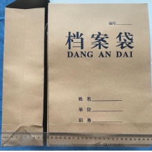 牛皮纸34cm×24cm×（厚度）10cm档案袋办公用资料袋文件袋 加厚档案袋