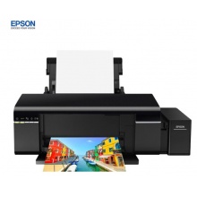 爱普生（EPSON）墨仓式彩色喷墨打印机家用办公相片原装连供照片打印机 L805影楼商用无线 A4幅 L805支持wifi无线手机打印 