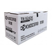 原装京瓷（KYOCERA）TK-5243K 黑色墨粉/墨盒 适用M5526cdn/M5526cdw打印机墨粉盒 打印量4000页