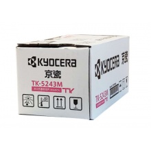 原装京瓷（KYOCERA）TK-5243M 品红色墨粉/墨盒 适用M5526cdn/M5526cdw打印机墨粉盒 打印量3000页