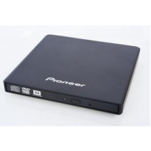 Pioneer先锋DVR-XU01 8速双USB外置CD DVD刻录机移动光驱黑色 