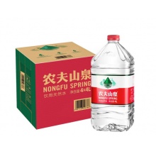 农夫山泉 饮用水 饮用天然水 4L*4桶 整箱装 桶装水 （箱）