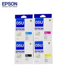 原装爱普生（EPSON）T05U1-T05U4 四色墨盒套装 黑/青/红/黄(适用WF-4838机型)约4800页 （套）