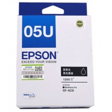 爱普生(Epson) T05U1 黑色墨盒 适用WF-4838机型 打印量约1200页 