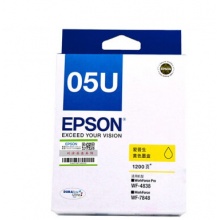 爱普生(Epson) T05U4 适用WF-4838/WF-7848机型 打印量约1200页 黄色墨盒 (计价单位：盒) 黄色 