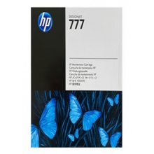 惠普HP DesignJet Z9+ Pro 64英寸大幅面打印机绘图仪 专用原装777号 3ED19A 维护盒 保养墨盒 费墨仓 