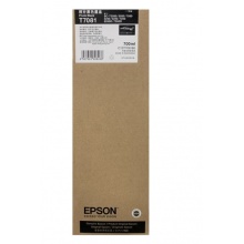 爱普生（EPSON）C13T708180 T7081 照片黑色墨盒 700ml 适用Epson SC-T3080/5080/7080/3280/5280/7280