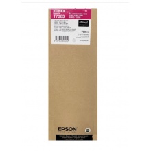 爱普生（EPSON）C13T708380 T7083洋红色墨盒 VM 700ml 适用Epson SC-T3080/5080/7080/3280/5280/7280